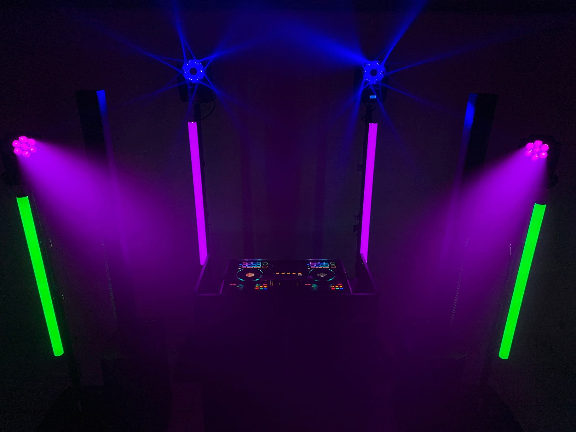 Licht- und Tontechnik im Saal